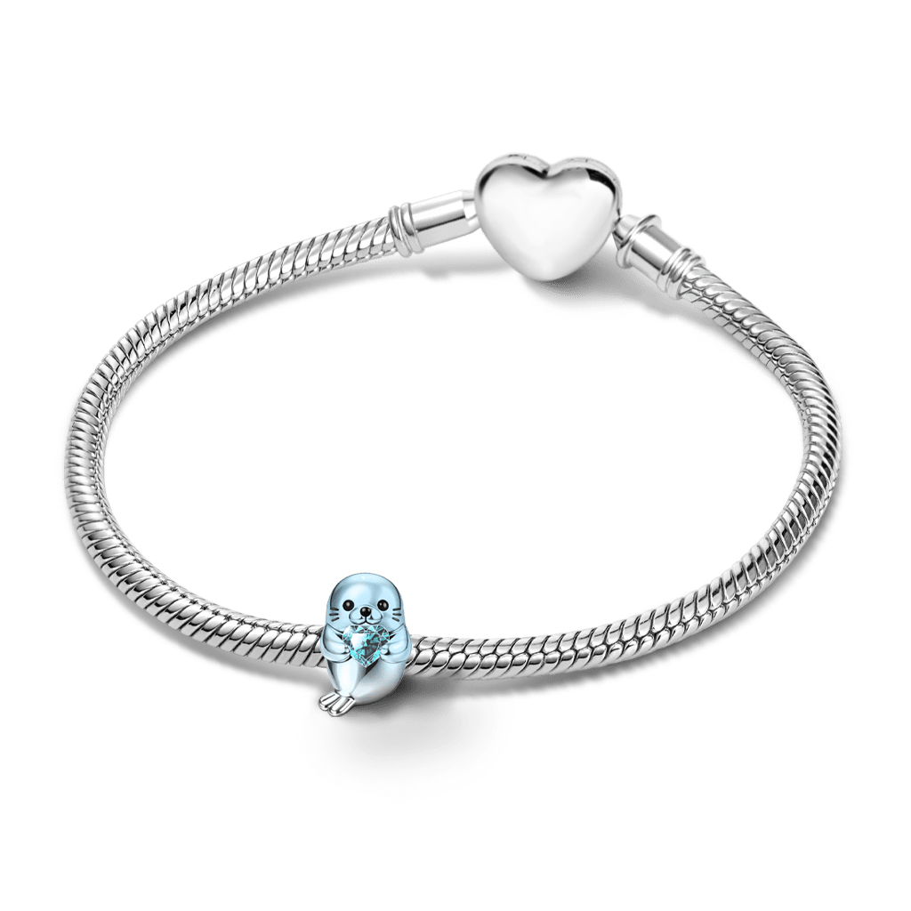 Gnoce Seal Embraces Love Birthstone Stopper Charm_3