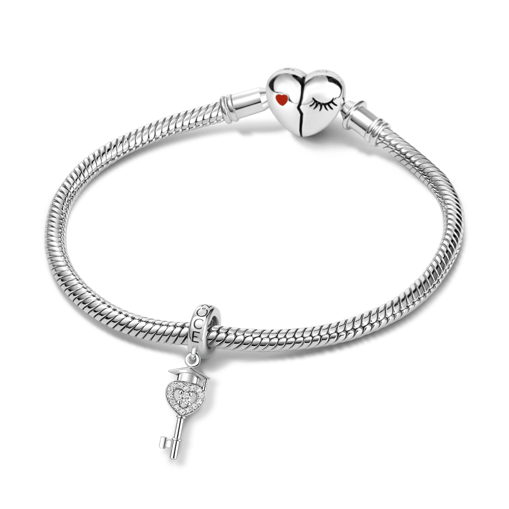 Gnoce Graduation Season Graduation Key Birthstone Pendant Dangle Charm_3