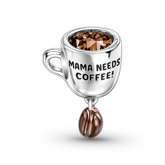 Gnoce Mother's Day Coffee Cup Engravable Charm_1