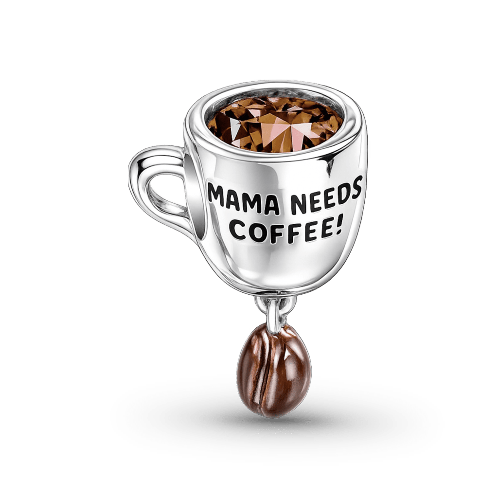 Gnoce Mother's Day Coffee Cup Engravable Charm_1