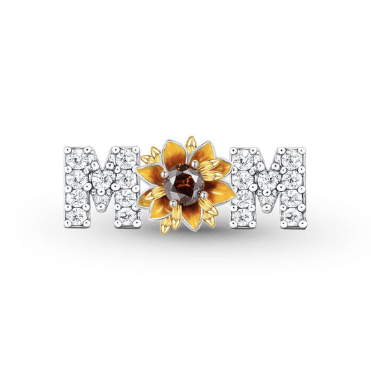 Gnoce Mother's Day Mom Sunflower Charm_1
