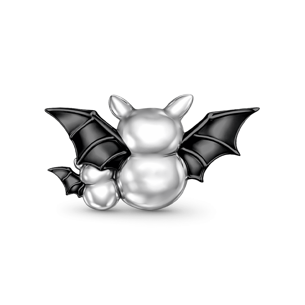 Gnoce Mother's Day Bat Mother with Baby Charm_5