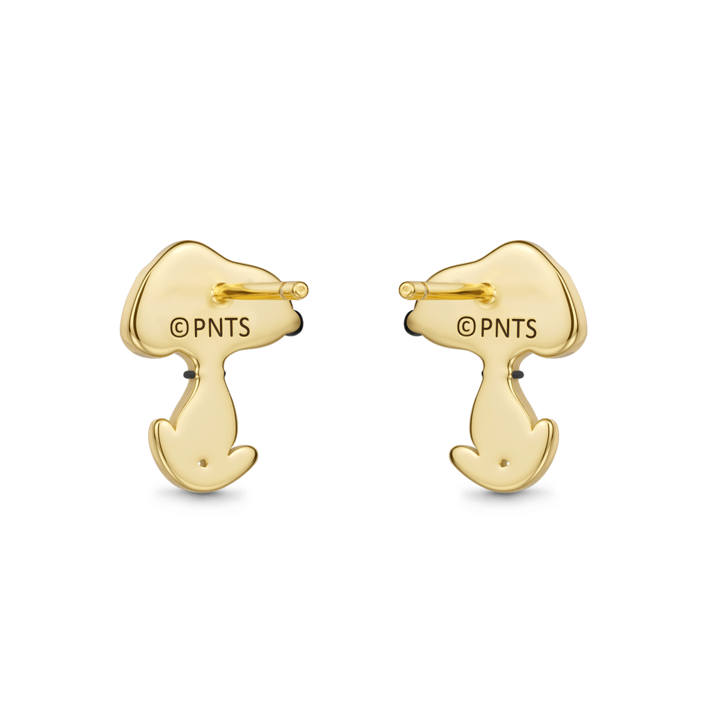 Gnoce Peanuts Snoopy Stud Earrings_4