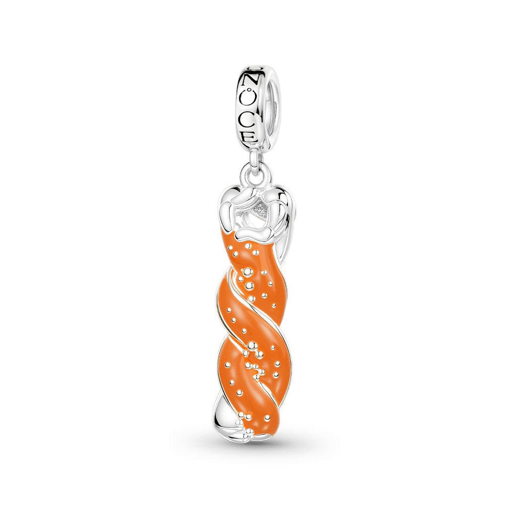 Gnoce Dachshund Lye Bread Pendant Dangle Charm_1