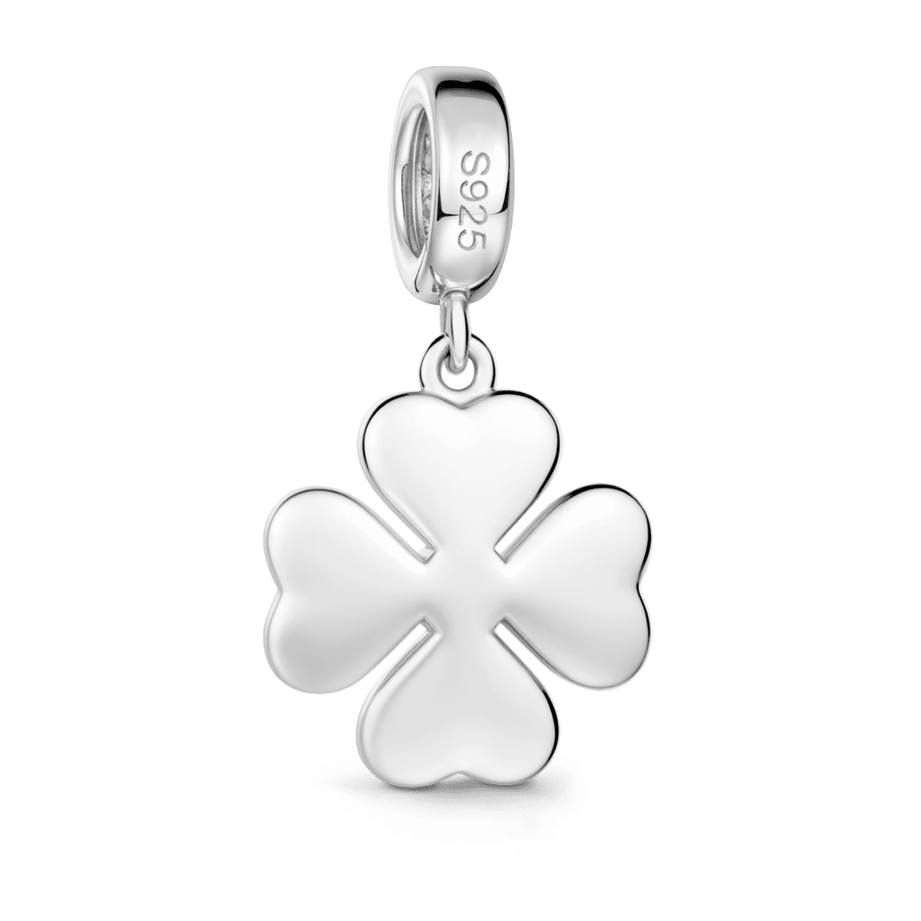 Gnoce Lucky Four-leaf Clover Pendant Dangle Charm_5