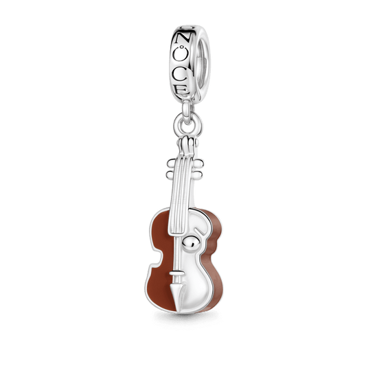 Gnoce Violin Pendant Dangle Charm_1