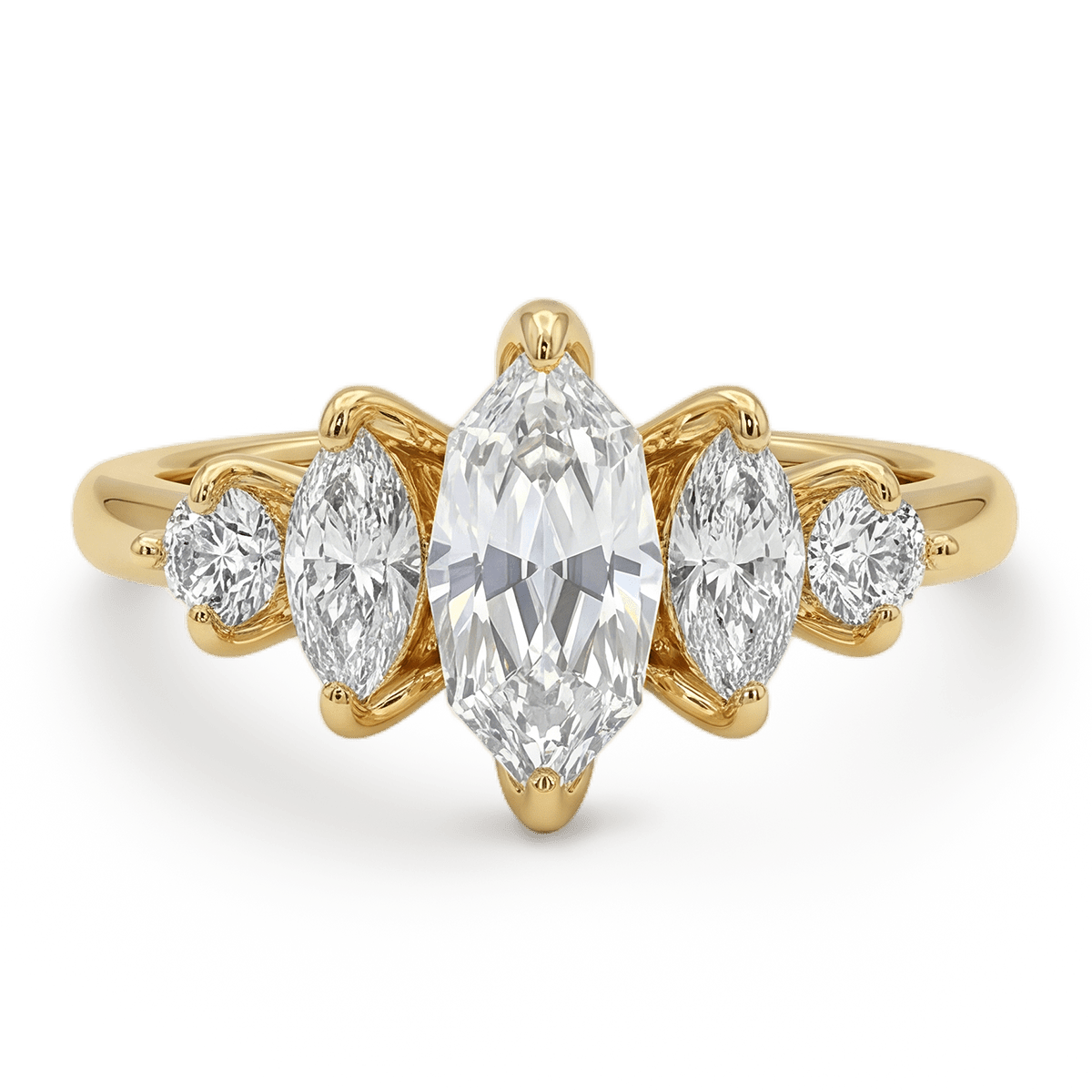 Gnoce Marquise-Cut Engagement Ring_1