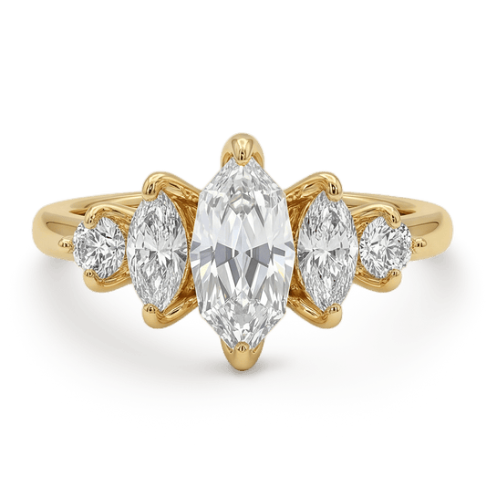 Gnoce Marquise-Cut Engagement Ring_1