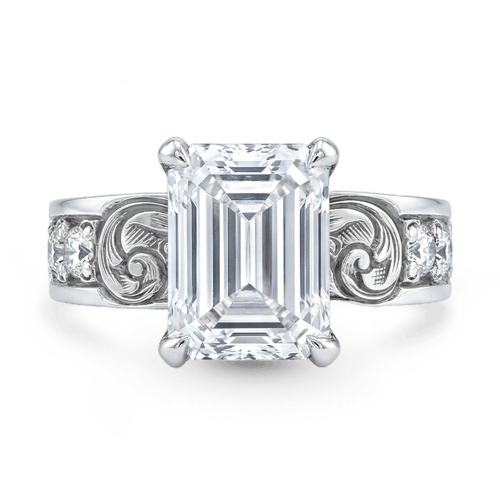Gnoce Emerald-Cut Engagement Ring_1