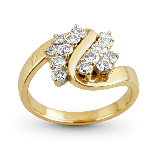 Gnoce Curve Brilliant Round-Cut Engagement Ring_1