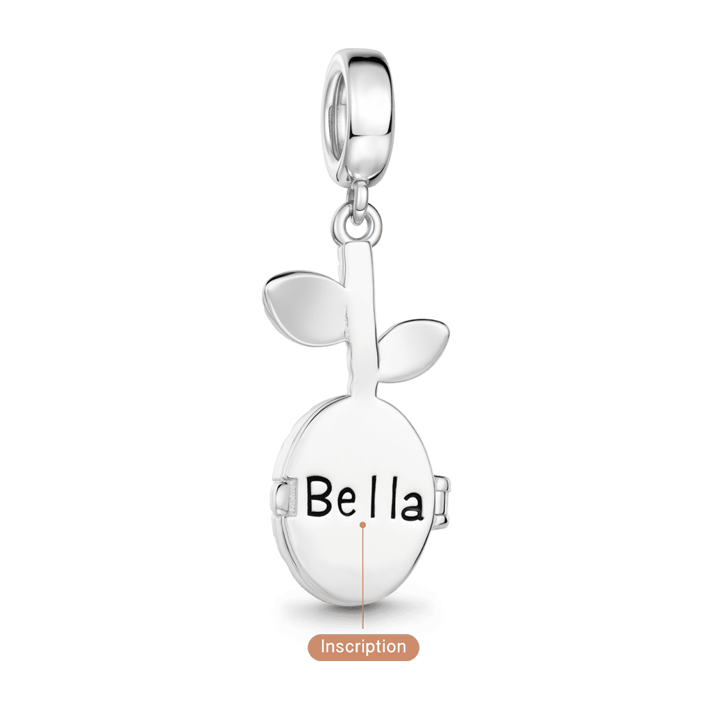 Gnoce Customized Birthstone Seed Pendant Dangle Charm_7