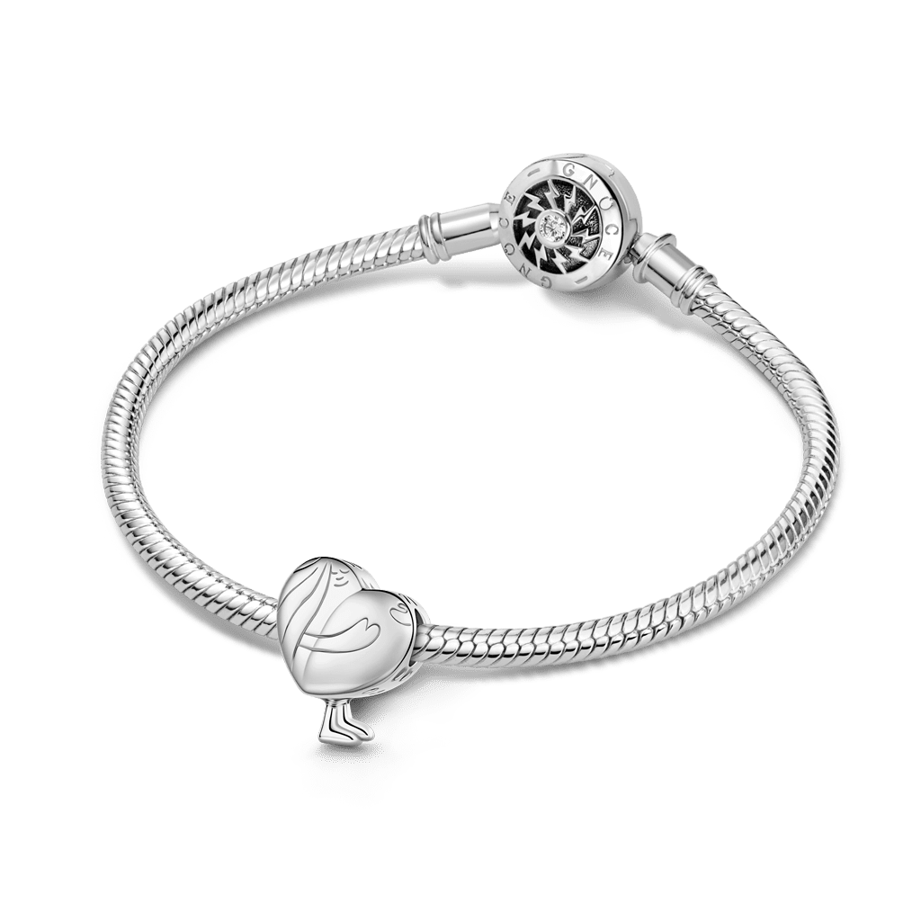 Gnoce Heartwarming Photo Charm Platinum-plated Silver Blend_3