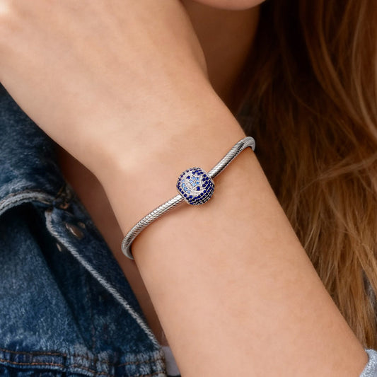 Gnoce Moon & Star Charm Platinum-plated Silver Blend_2