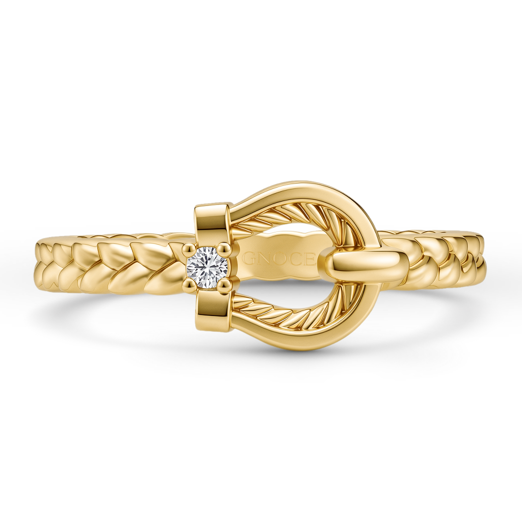 Gnoce Braided Horseshoe Ring_1