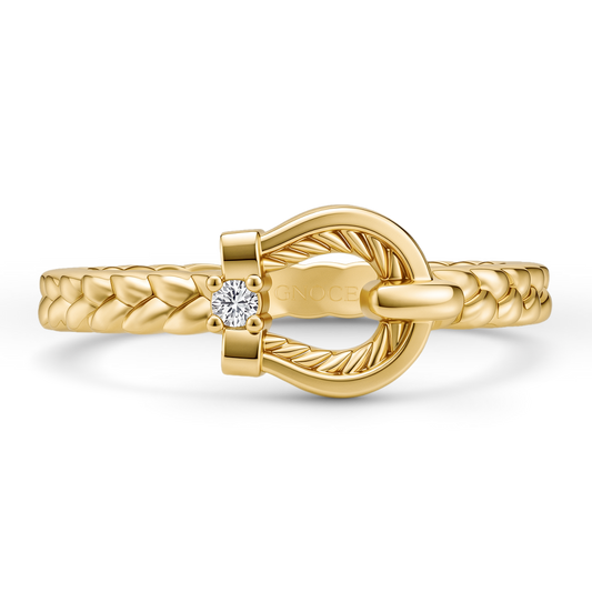 Gnoce Braided Horseshoe Ring_1