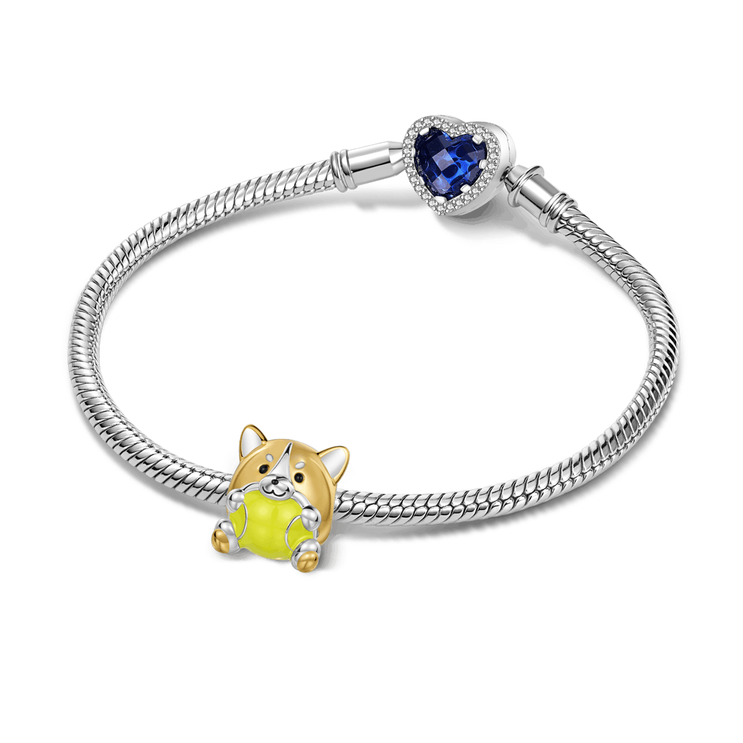 Gnoce Corgi Holding Ball Charm_3