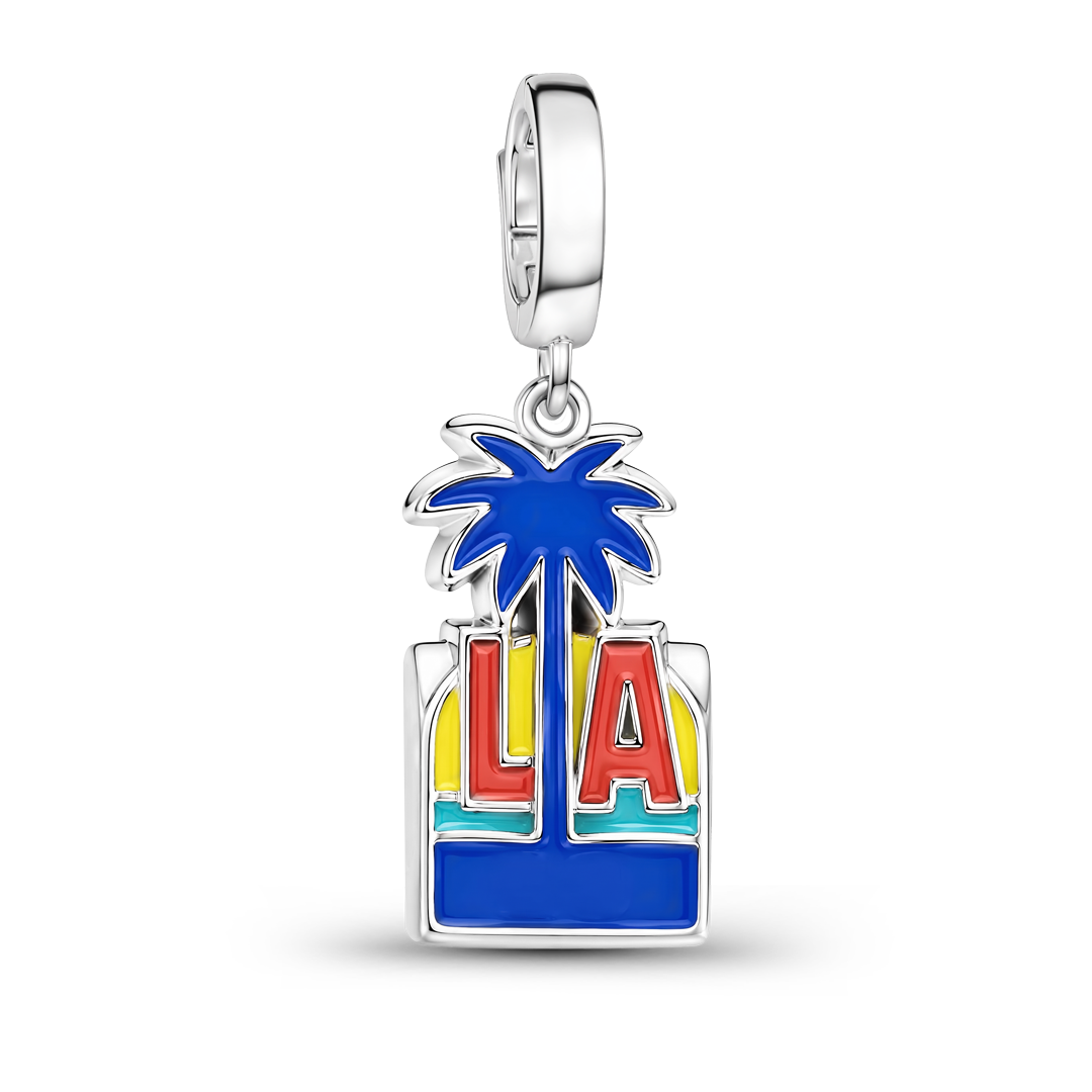 Gnoce LA Charm Platinum-plated Silver Blend_1