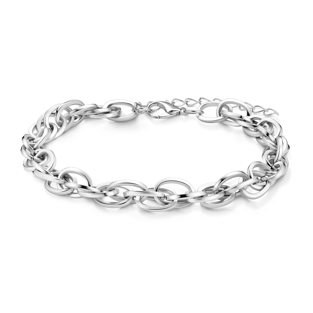 Gnoce Trendy Versatile Link Chain Bracelet_1
