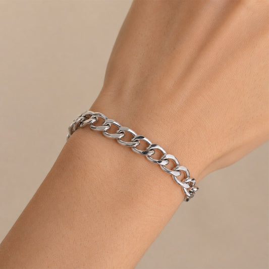 Gnoce Interlocking Oval Link Bracelet_2