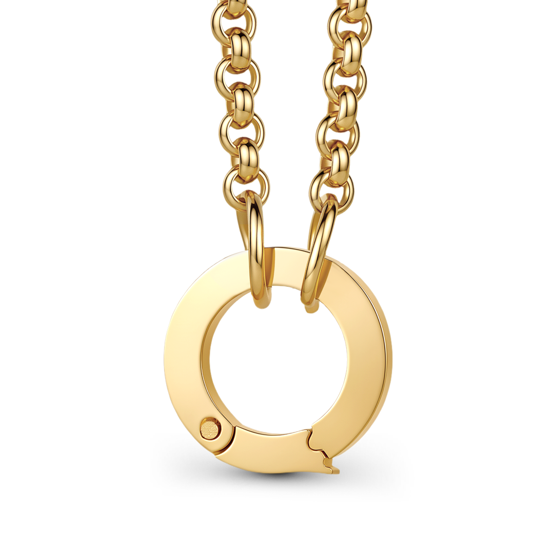 Gnoce Circular Clasp Pendant Necklace_1