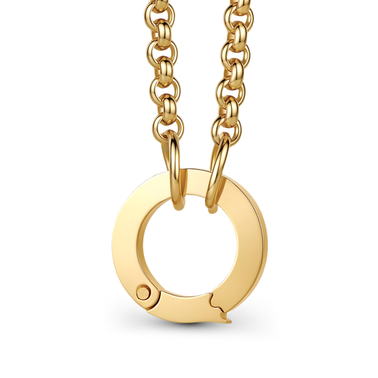Gnoce Circular Clasp Pendant Necklace_1