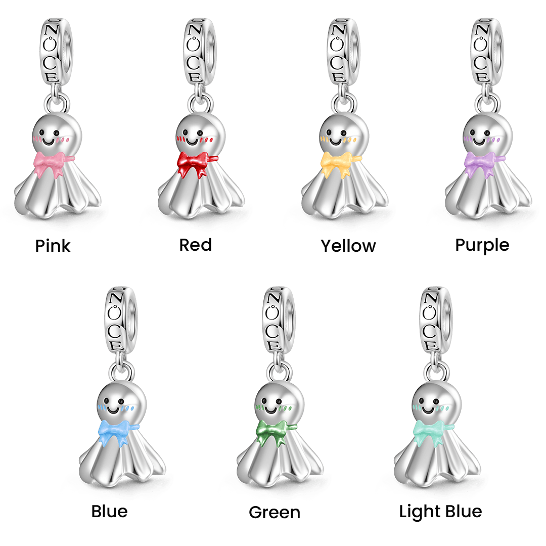 Gnoce Sunny Doll Charm Platinum-plated Silver Blend_2