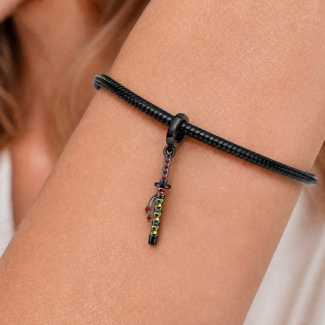 Gnoce Japanese Samurai Sword Charm_2