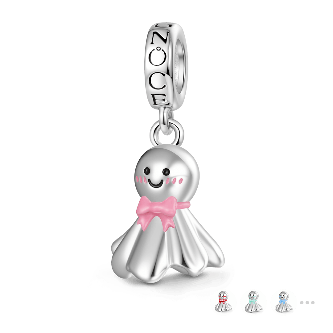 Gnoce Sunny Doll Charm Platinum-plated Silver Blend_1