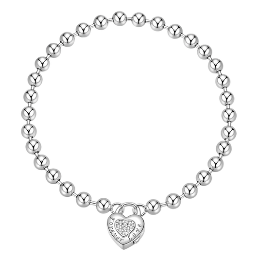 Gnoce Heart-shaped Beaded Chain_1