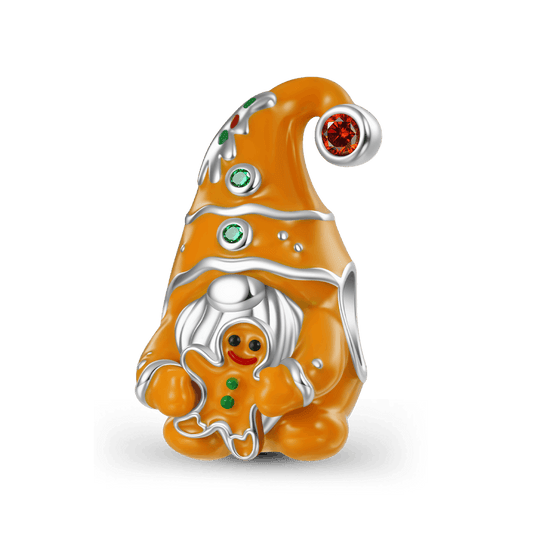 Gnoce Christmas Gingerbread Gnome Charm_1
