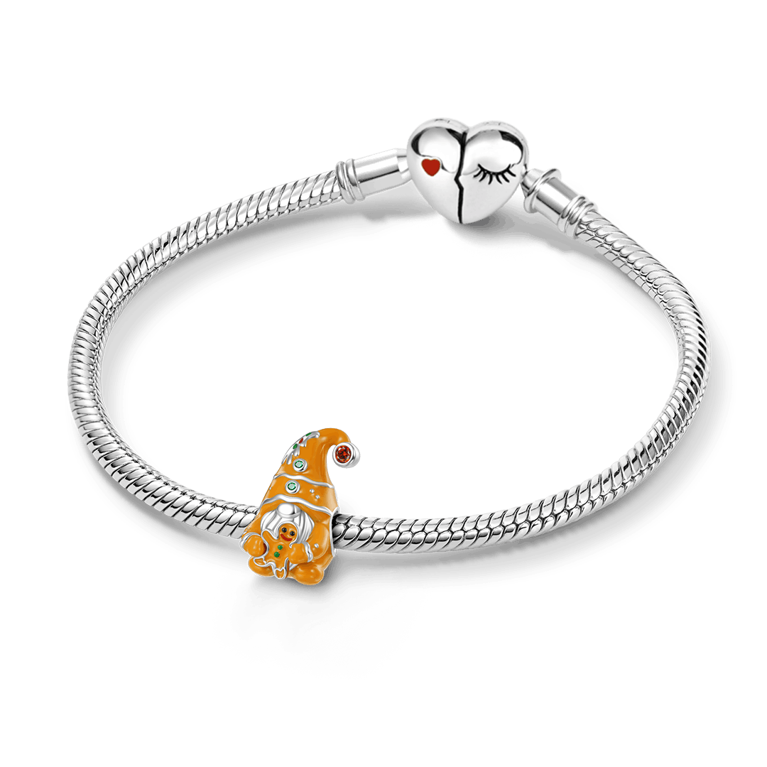 Gnoce Christmas Gingerbread Gnome Charm_3