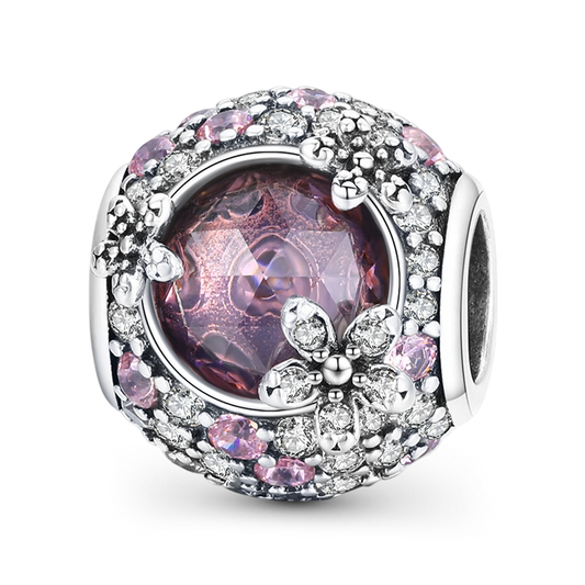 Gnoce Romantic Japanese Cherry Blossoms Beads 925 Sterling Silver_1