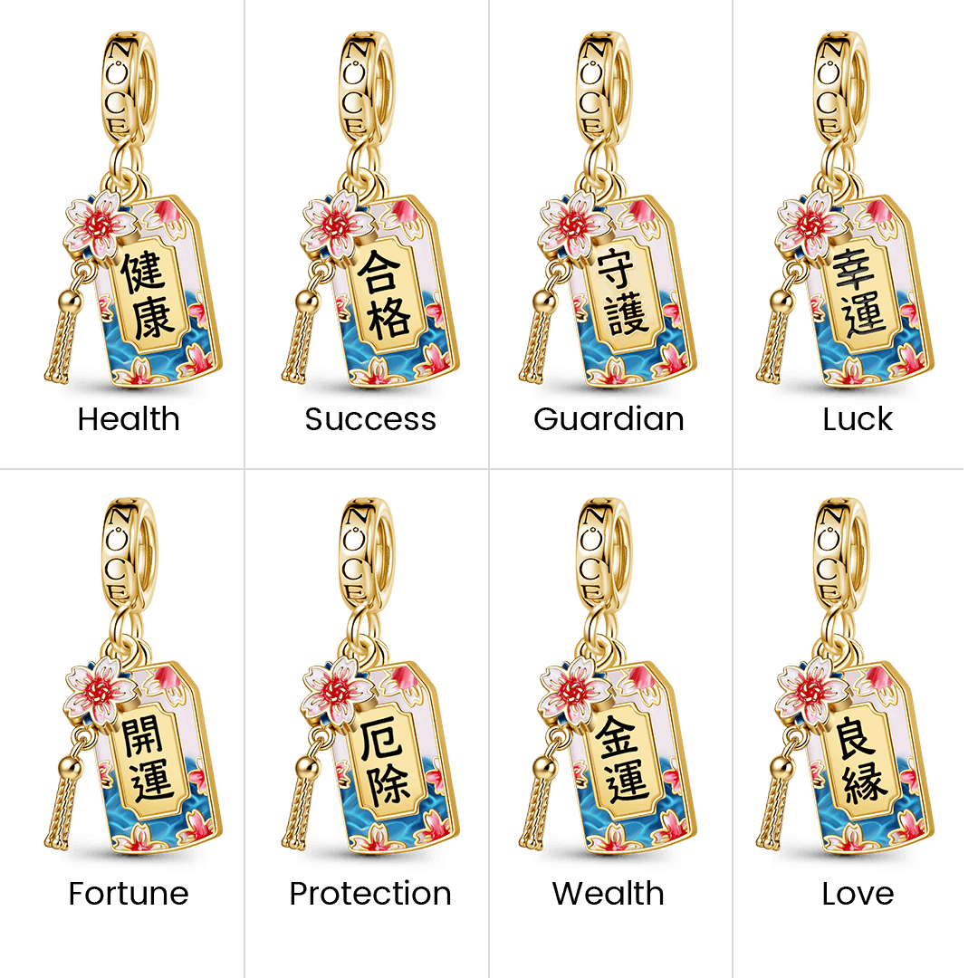 Gnoce Amulet Ukiyo-e Cherry Blossom Charm_2