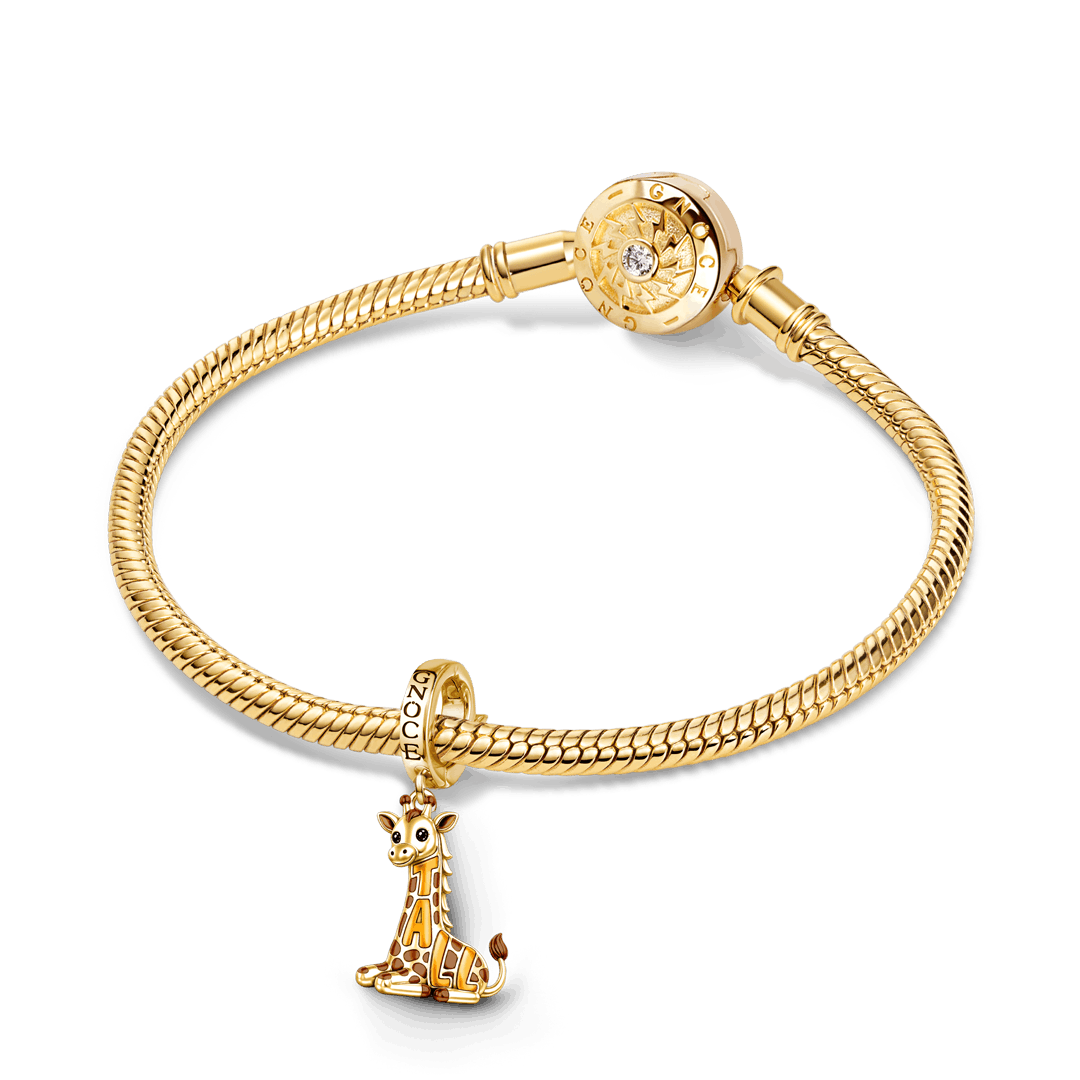 Gnoce Reach Higher Giraffe Clasp Dangle Charm_3
