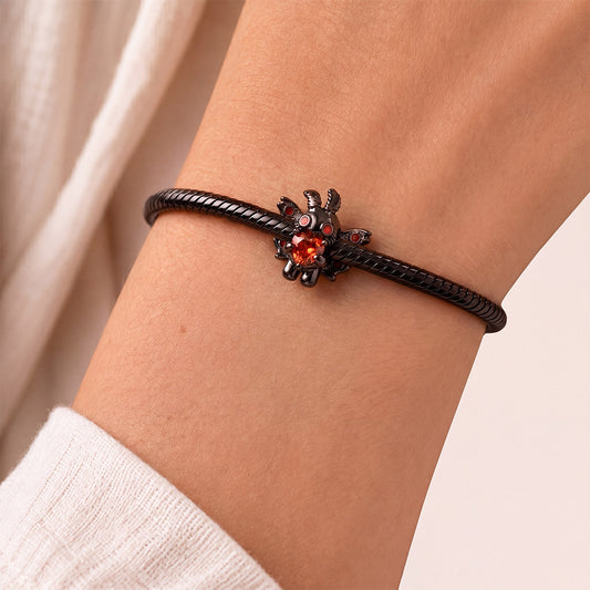 Gnoce Mothman Dark Style Birthstone Bead_2