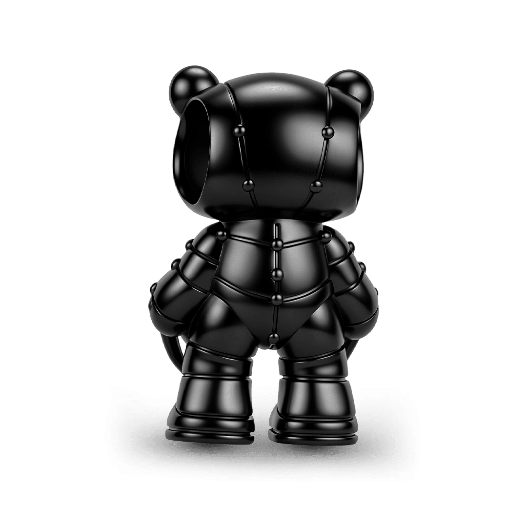 Gnoce Custom Initial Punk Bear Bead_5