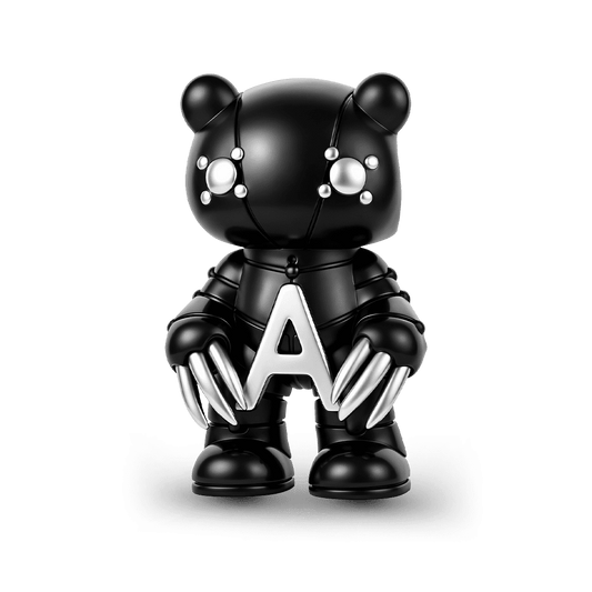 Gnoce Custom Initial Punk Bear Bead_1