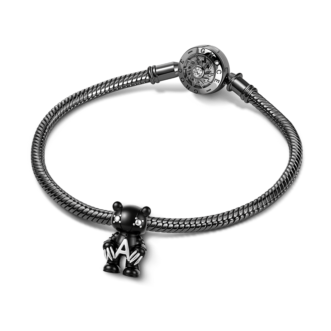 Gnoce Custom Initial Punk Bear Bead_3