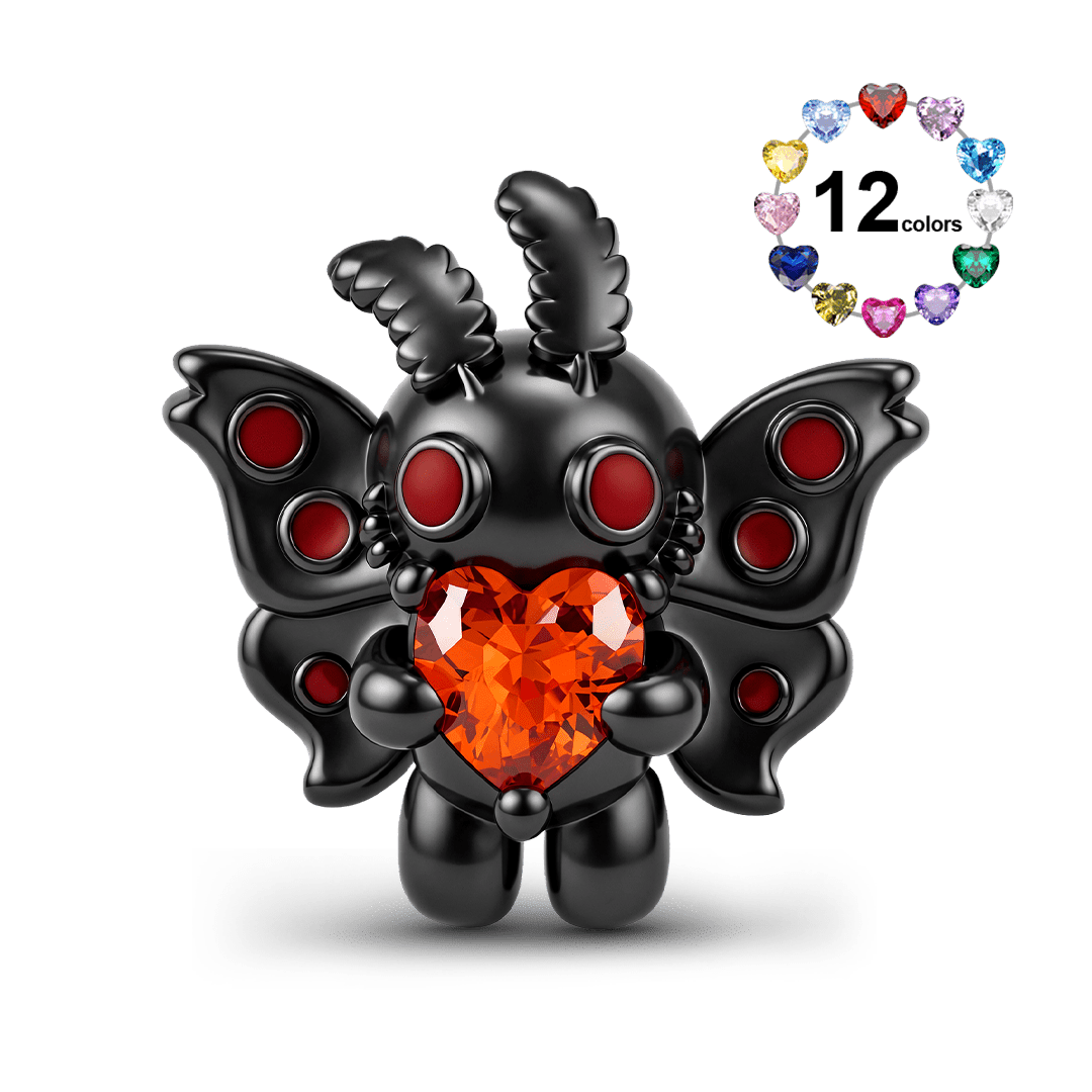 Gnoce Mothman Dark Style Birthstone Bead_1