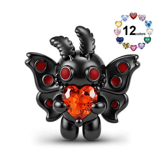 Gnoce Mothman Dark Style Birthstone Bead_1