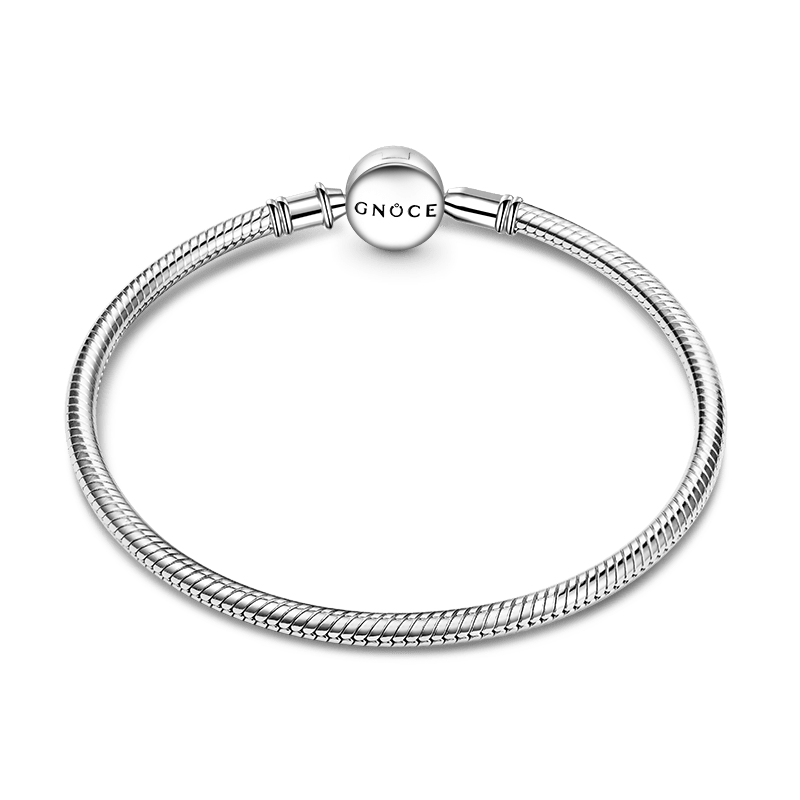 Gnoce Sunflower Basic Snake Chain Bracelet_4