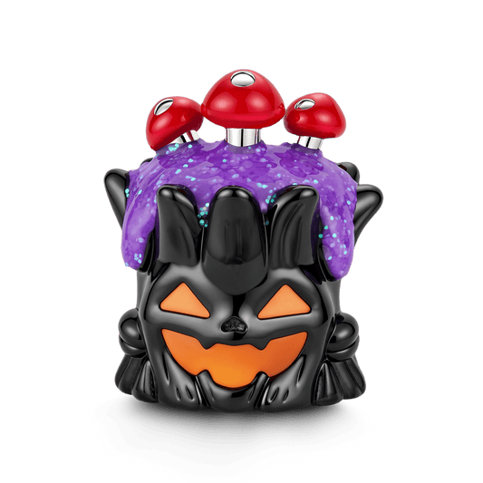 Gnoce Halloween Tree Monster Bead Platinum‑plated Silver Blend_1
