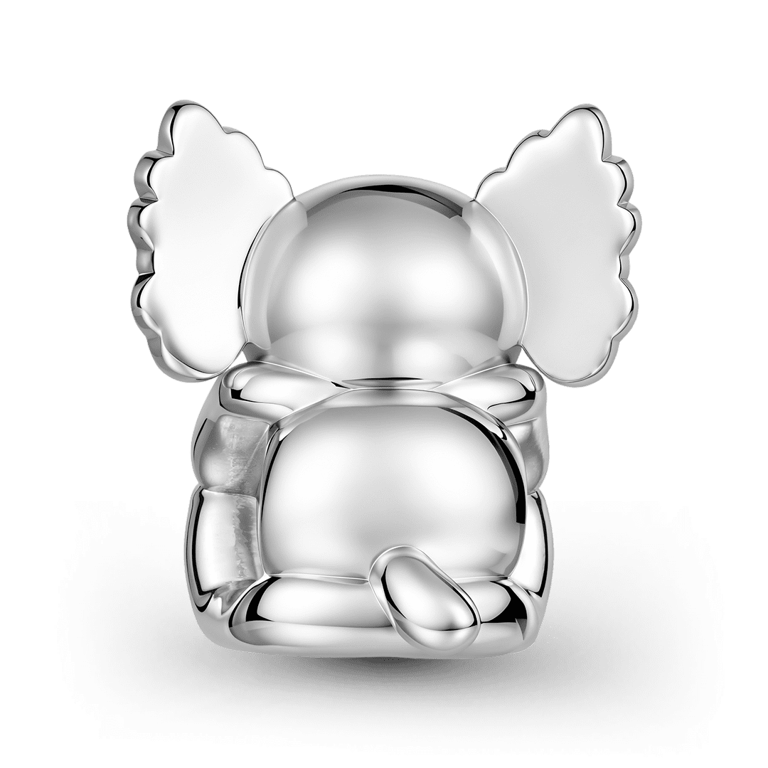 Gnoce Cute Axolotl Bead Platinum‑plated Silver Blend_5