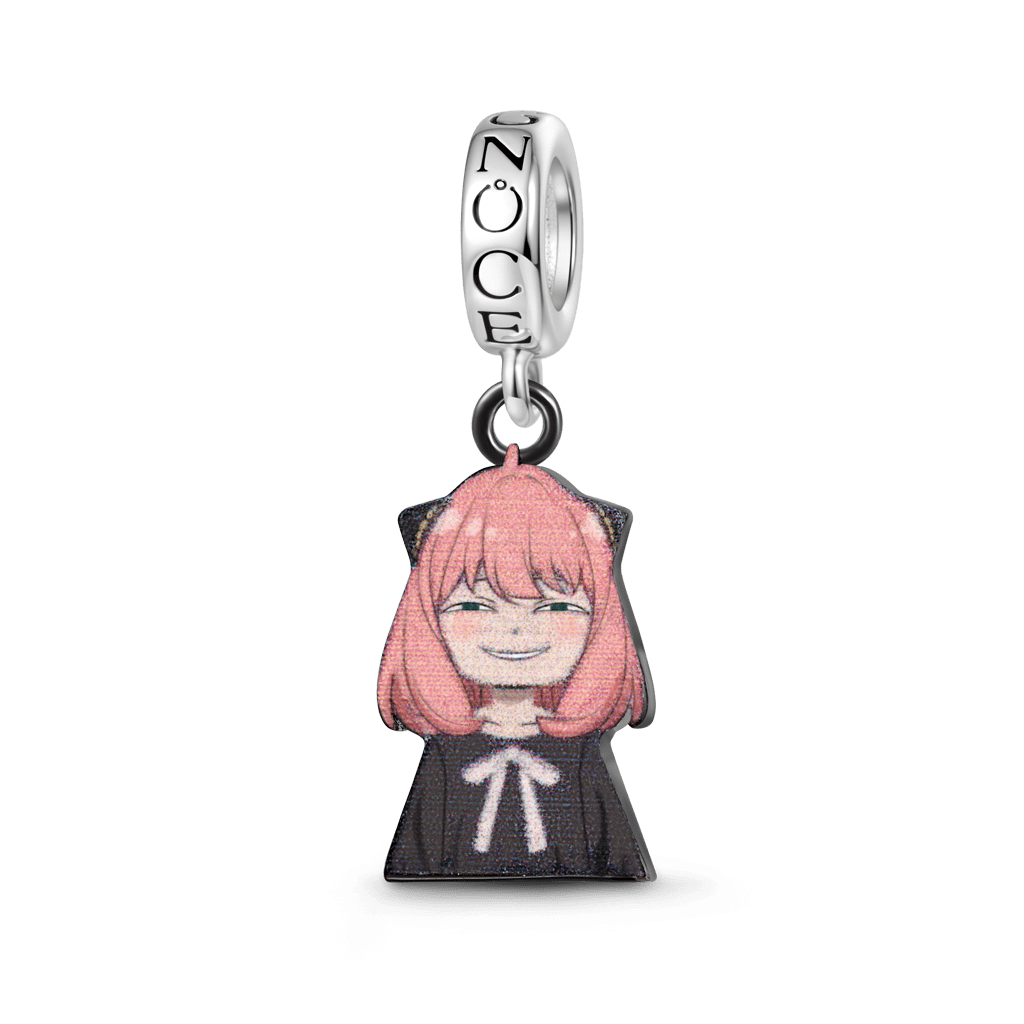 Gnoce Spy x Family Grinning Anya Forger Pendant Dangle Charm_1