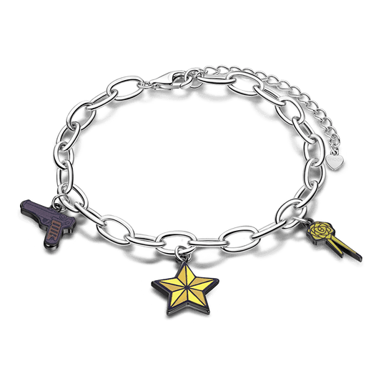 Gnoce Spy x Family Gun Stella & Hair Clip Chain Bracelet_1