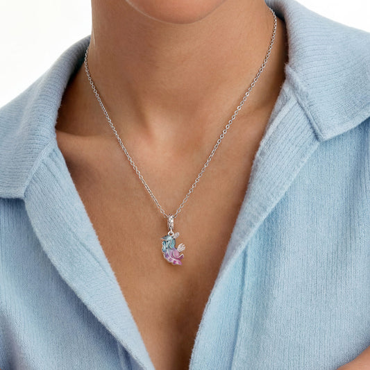 Gnoce Sea Slug Dangle Charm Platinum-plated Silver Blend_2