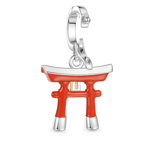 Gnoce Japanese Torii Gate Pendant Dangle Charm_5