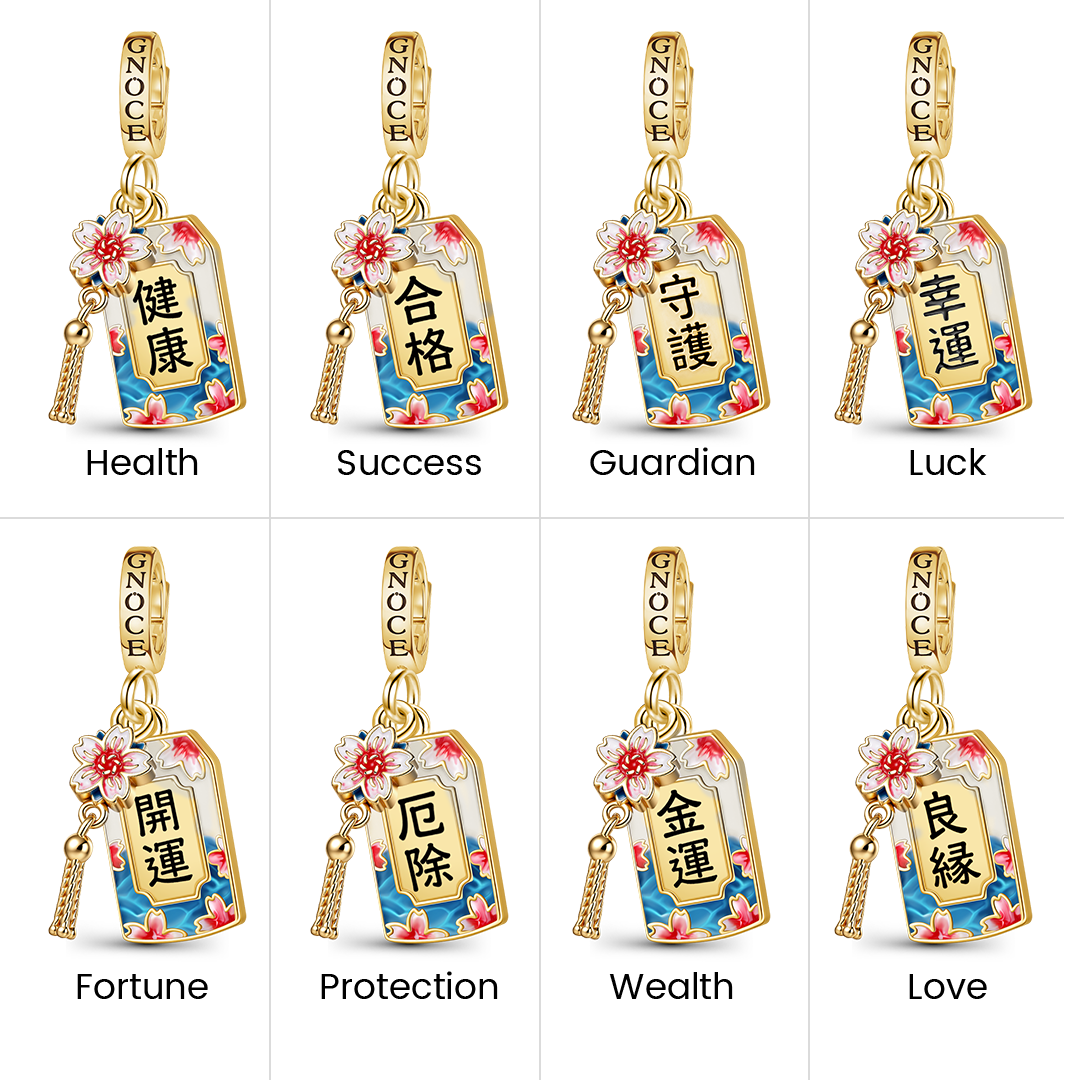 Gnoce Amulet Ukiyo-e Cherry Blossom Charm_2