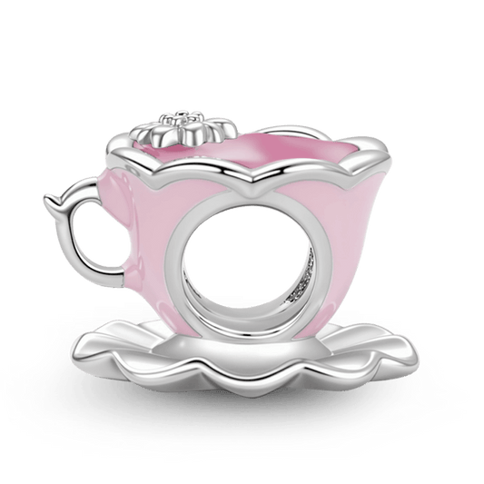 Gnoce Pink Flower Tea Cup Charm_5