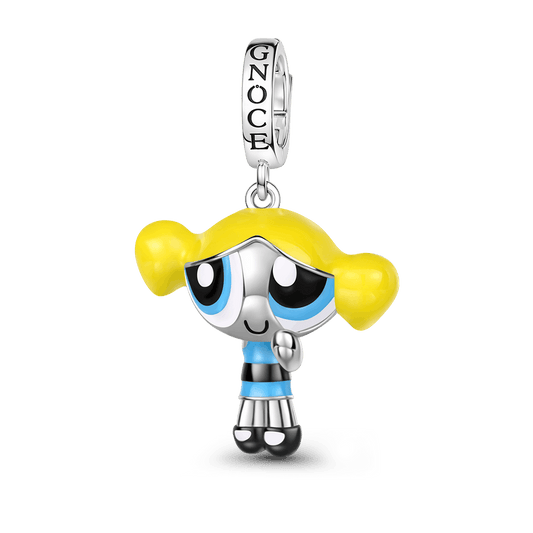 Gnoce The Powerpuff Girls Bubbles Pendant Dangle Charm_1